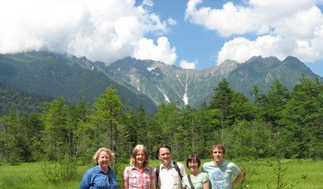 Essential Honshu group in Kamikochi, July 2011